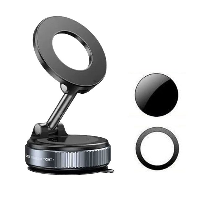 와이피 맥세이프 차량용 거치대 진공흡착식 N52자석 거치대, 블랙, 1개 5,600원