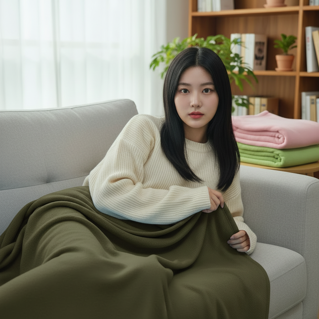 [한일담요] 40년전통 직접생산 담요공장 국대최다납품1위 병원담요 군용담요 군모 모포 해피담요, 1개, 카키 32,800원