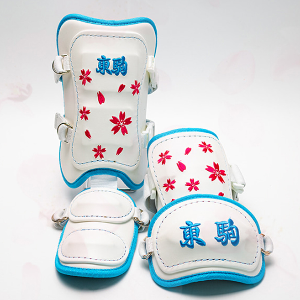 도쿠마 토코마 프로 한정판 벚꽃 에디션 야구 암가드 풋가드 스카이블루 85,000원