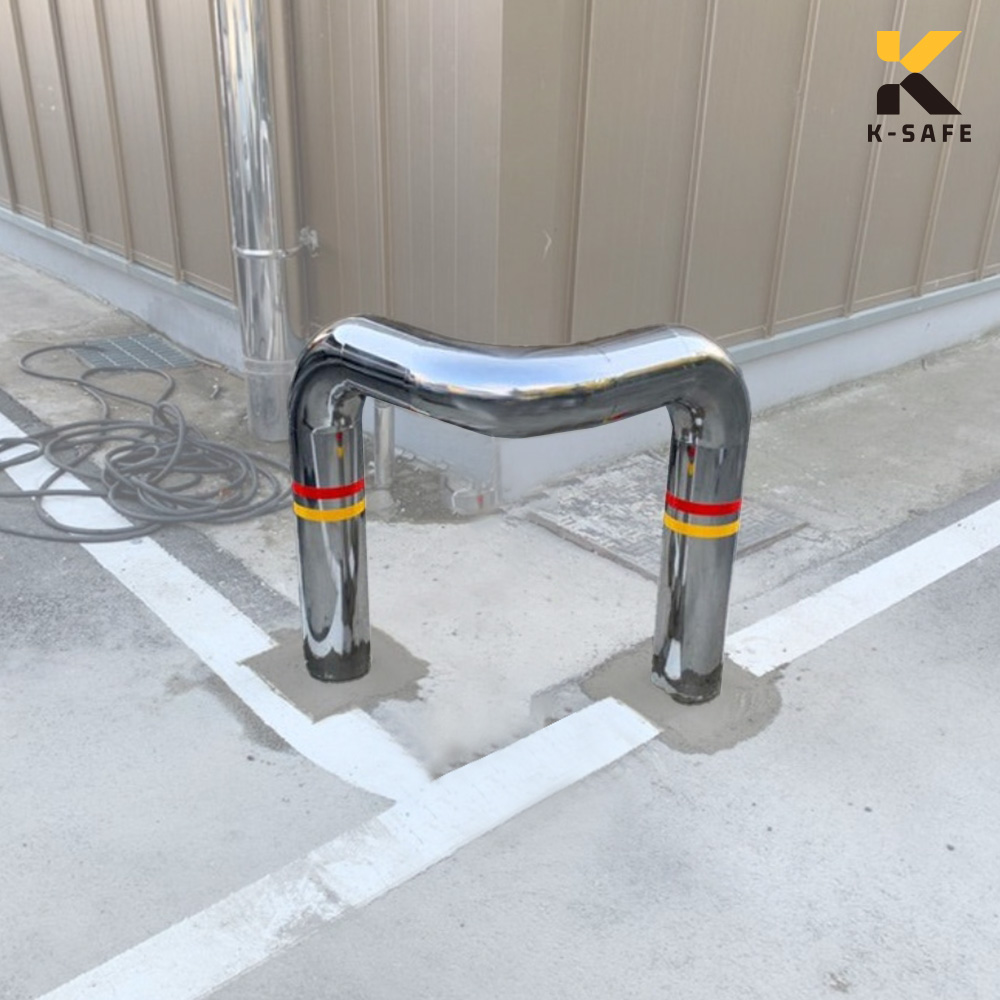 스텐 코너형 볼라드 스테인리스304 건물보호, 코너 스텐볼라드, 1개 336,600원