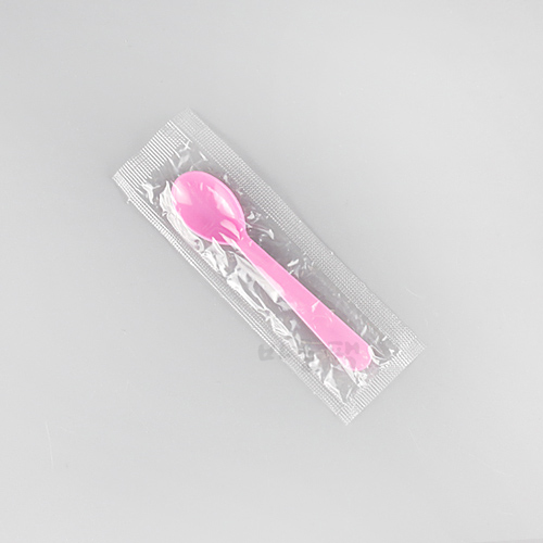 아이스스푼 (소) 개별포장 10000개 90mm 일회용 수저 핑크 144,000원