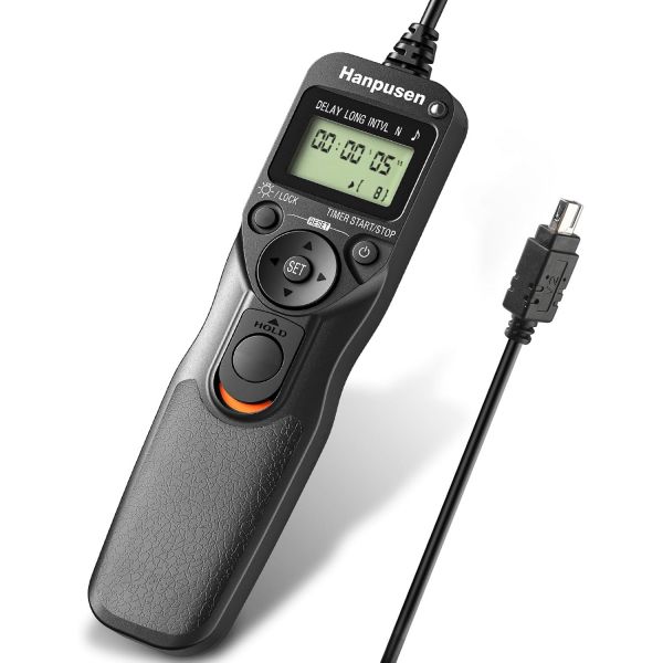 인터벌로미터 한푸센 카메라 타이머 원격 셔터 릴리즈 타임랩스 니콘 D3 D4 D4s D5 D6 D800 D850 D800E D810 D810A D700용 66,100원