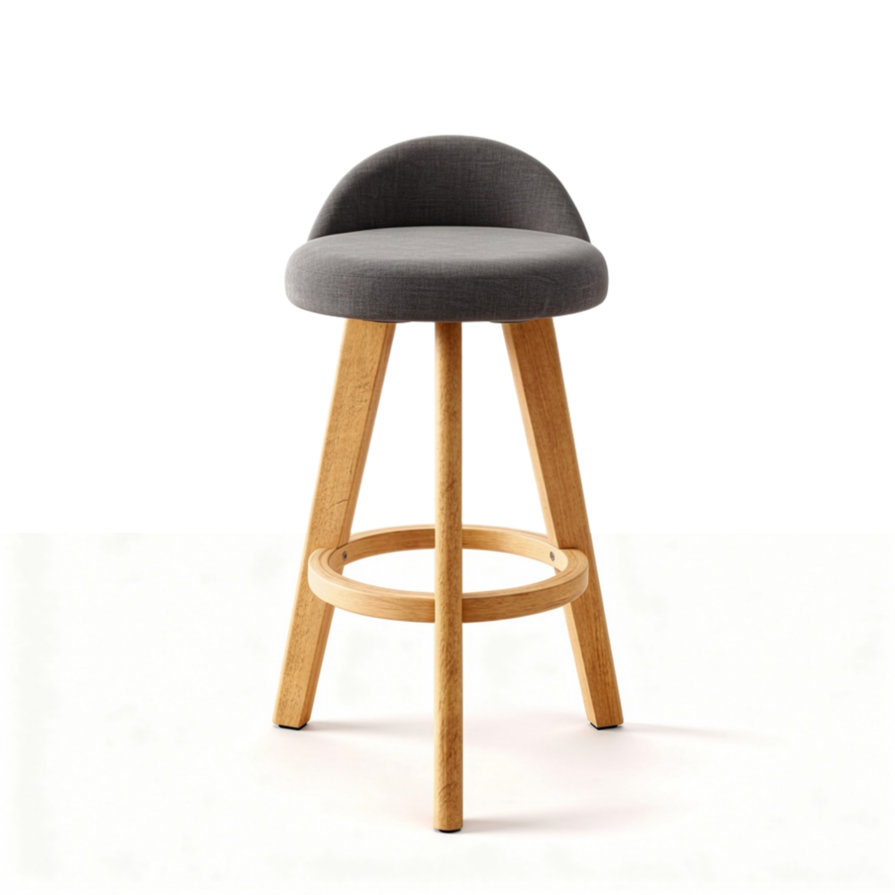 코지테일러 아일랜드 식탁의자 홈바의자 주방 거실 루미엘 바텐 높은 스툴 스탠딩 바 체어 B161, 1개, 그레이 39,800원