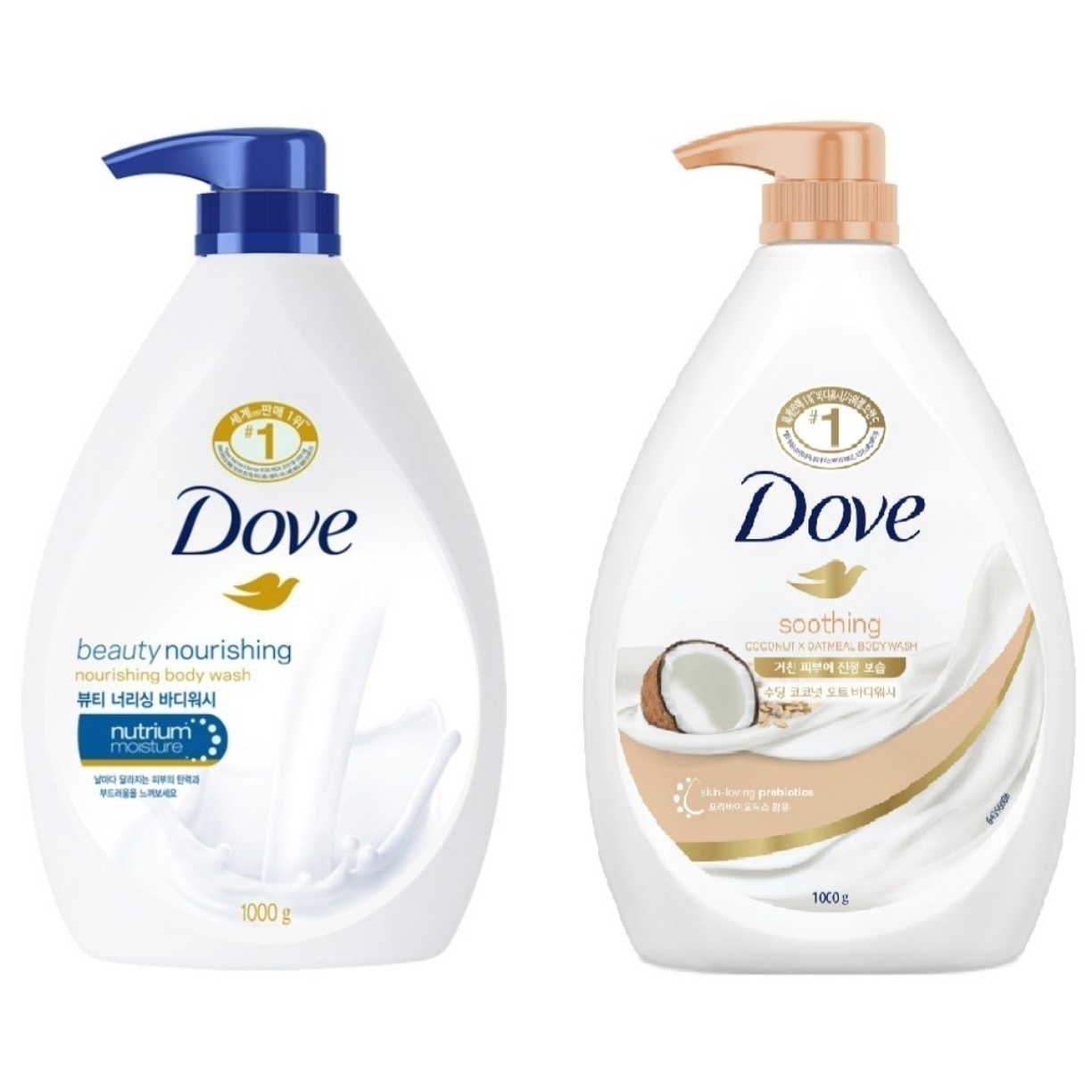 도브 바디워시 1L [뷰티+코코넛], 2개 13,500원