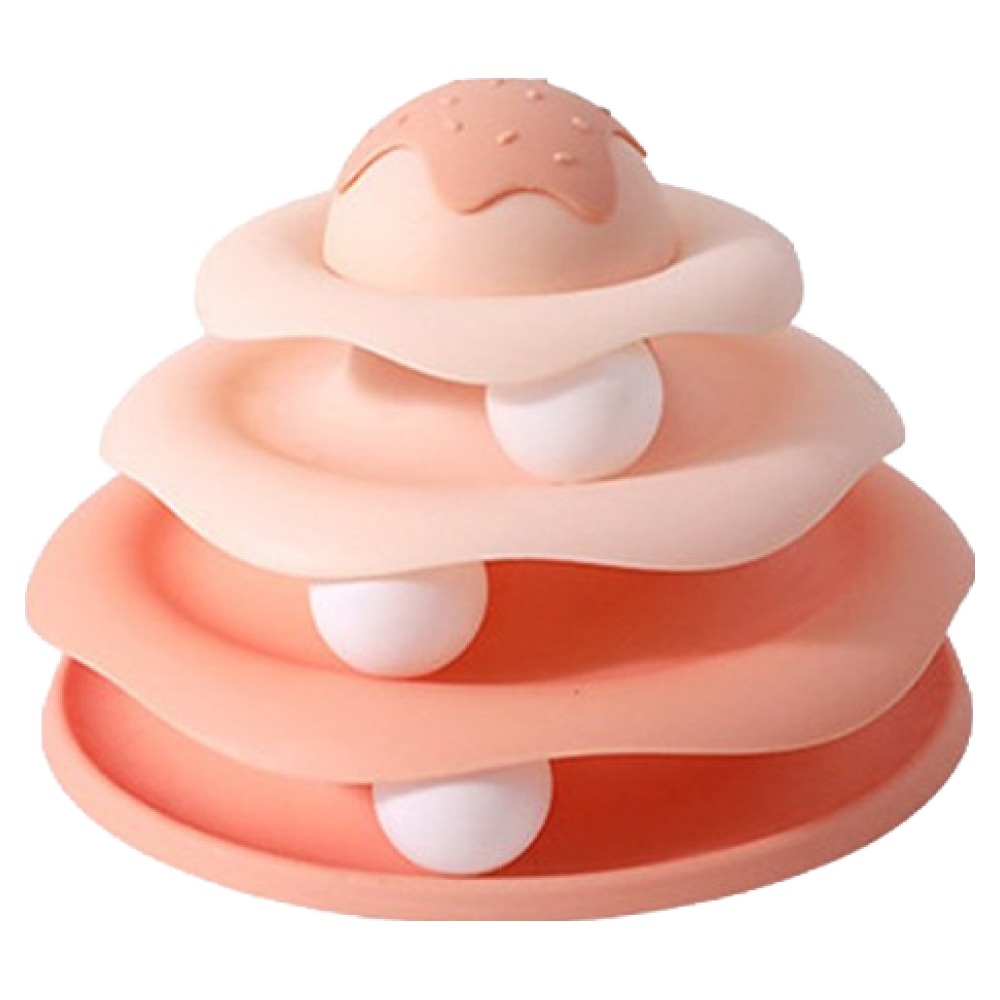 캣츠드림 고양이 스위트 4단 볼 공놀이 장난감, 핑크, 1개 9,670원