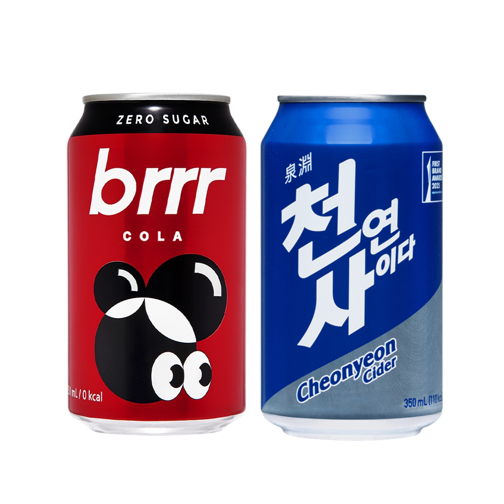 일화 부르르 제로콜라, 350ml, 24개 + 천연사이다, 350ml, 24개 40,000원