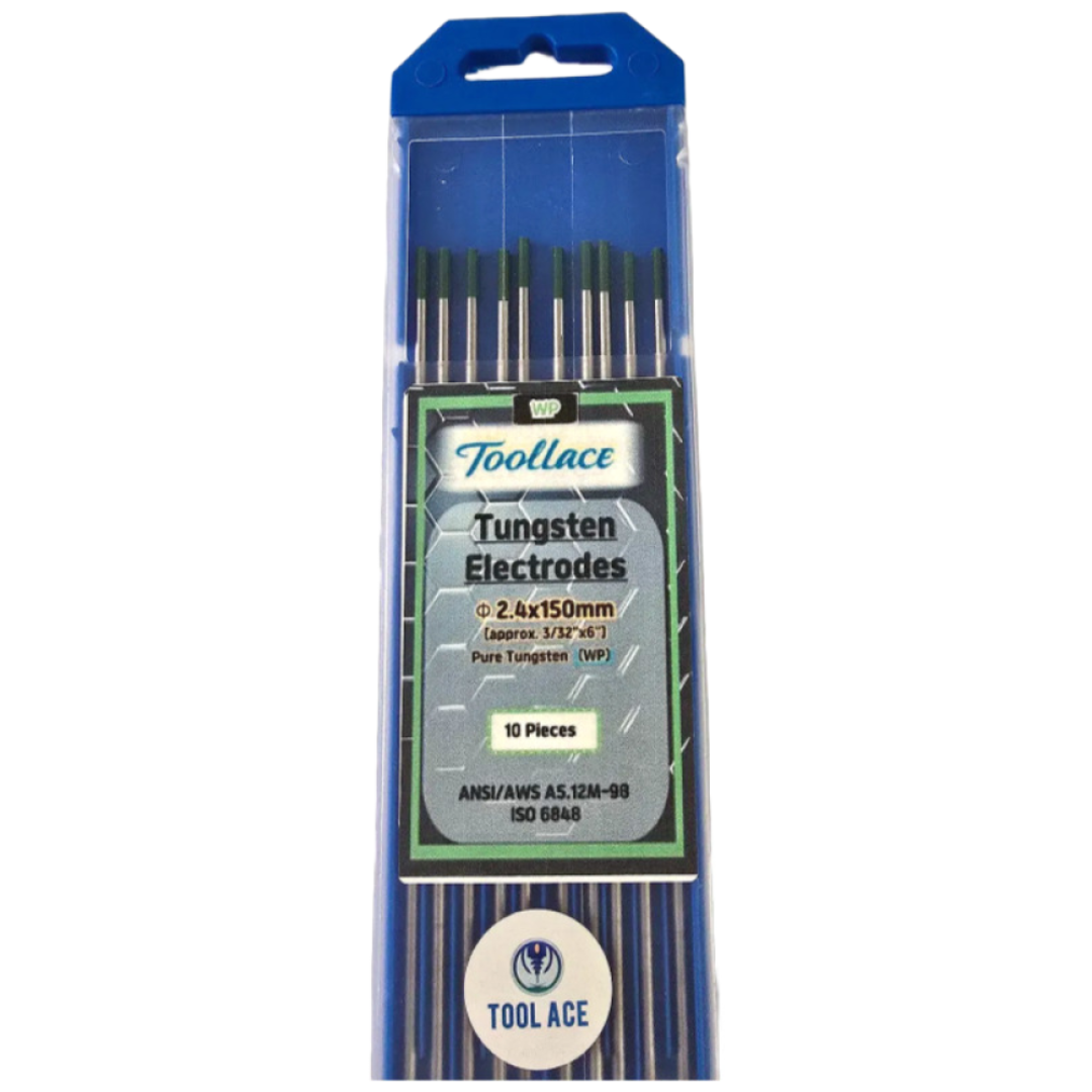 툴에이스 텅스텐봉 텅스텐 알곤 티그 전극봉 순 WP 2.4mm 1통 (10개), 1세트, WP 2.4x150, 현재가 76,200원