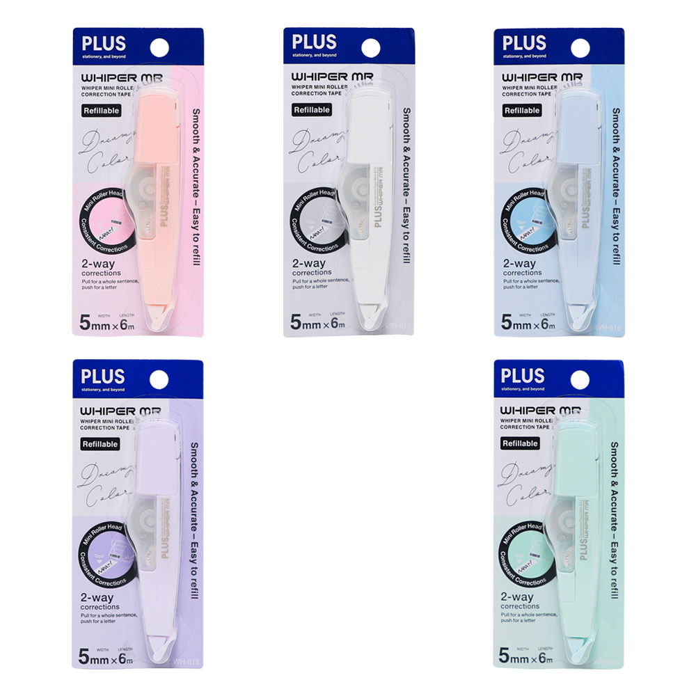 플러스 화이퍼MR 드리미 파스텔컬러 수정테이프 WH-615, 파스텔 블루 1,950원