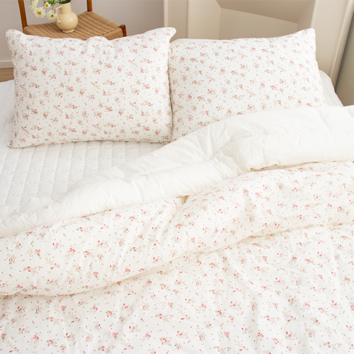 로맨틱한 플라워 60수 순면 사계절 차렵이불 152,900원