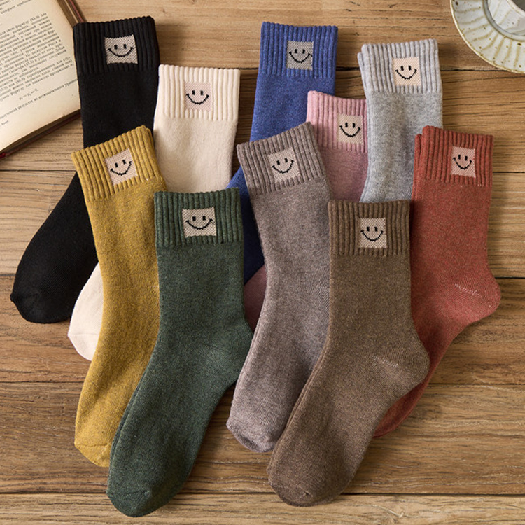 두발로 여성용 스마일 컬러 니트 양말 10켤레 세트 9,820원