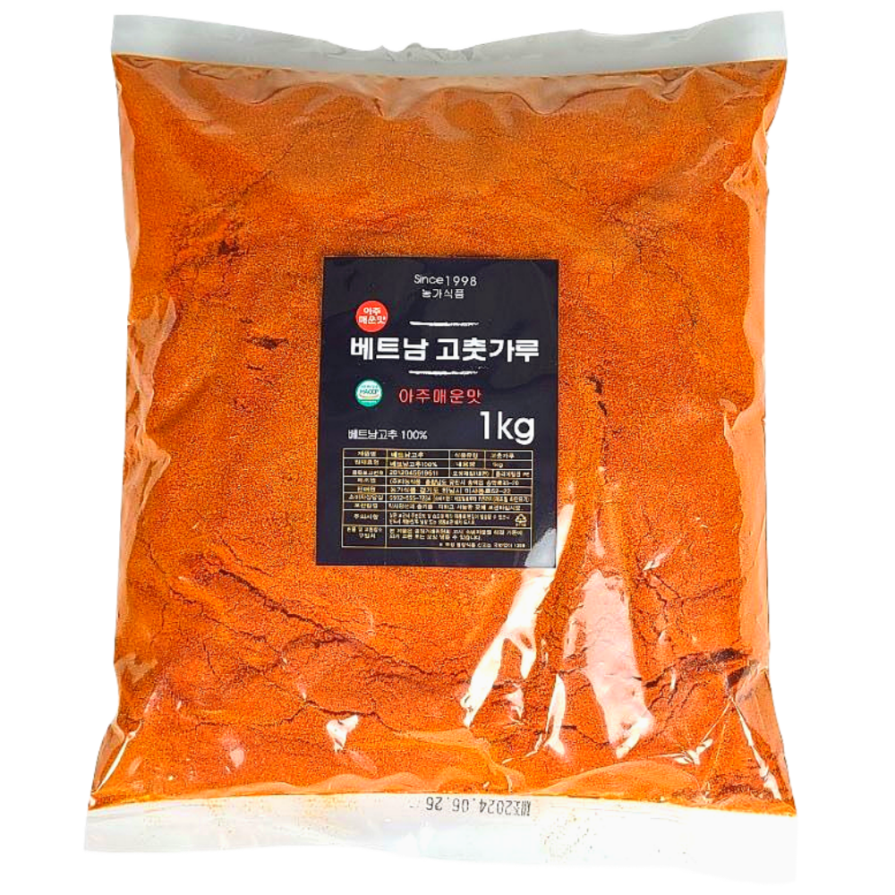 국내세척가공 베트남 고운 고춧가루 소스용 아주 매운맛 17,650원