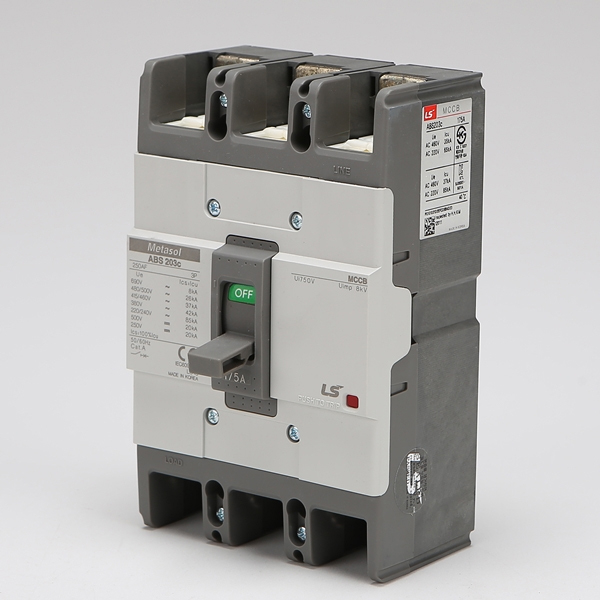 uga123 LS산전 ABS 203C(3P) 125A 150A 175A 200A 225A 85kA 배선용차단기 MCCB, 1개 230,000원