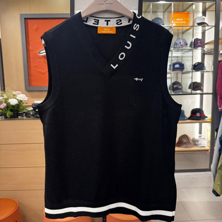 루이까스텔 여성 골프웨어 특가할인 봄 여름 니트 쿨 조끼, 현재가 79,000원