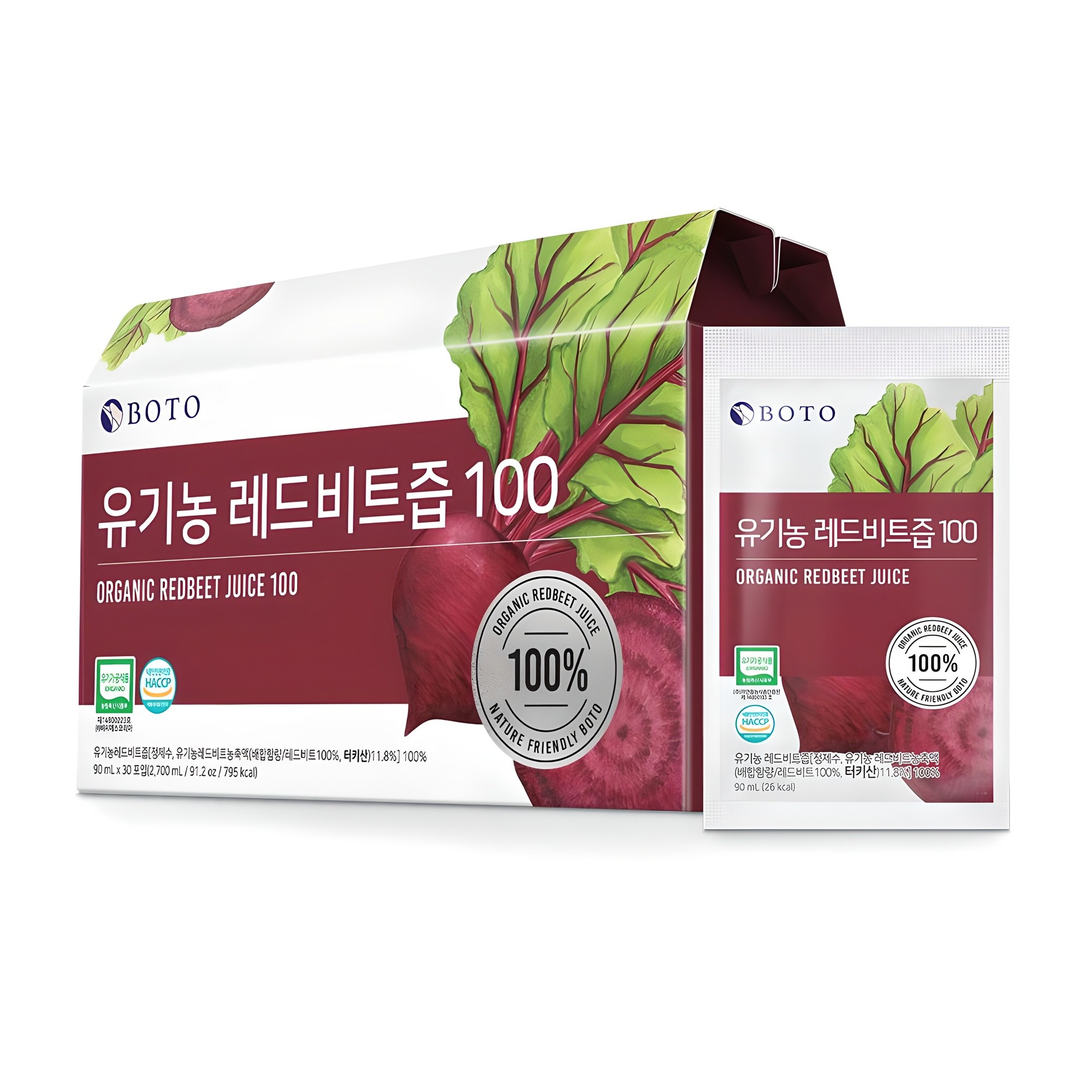 보뚜 레드비트즙 100, 90ml, 30개 15,500원
