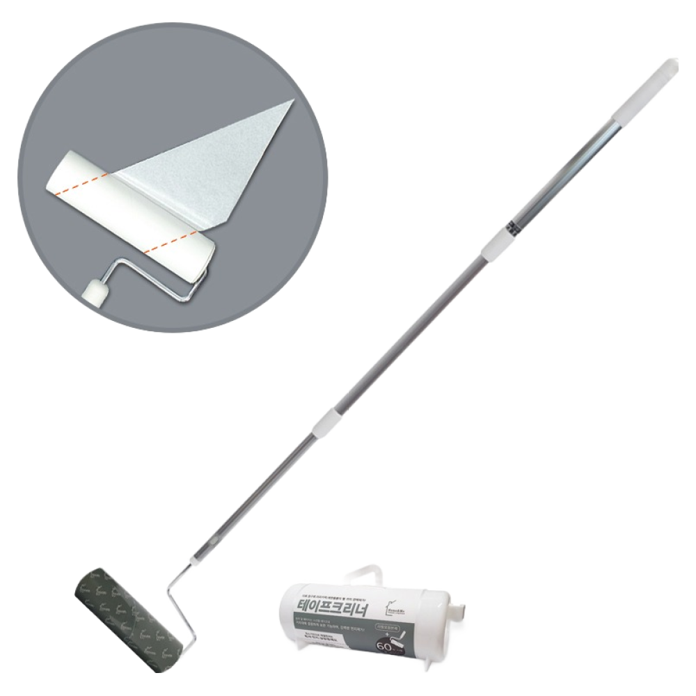 홈앤미 초강력 사선 컷팅 테이프 클리너 3단핸들 본품 + 케이스 + 리필 세트 7,750원