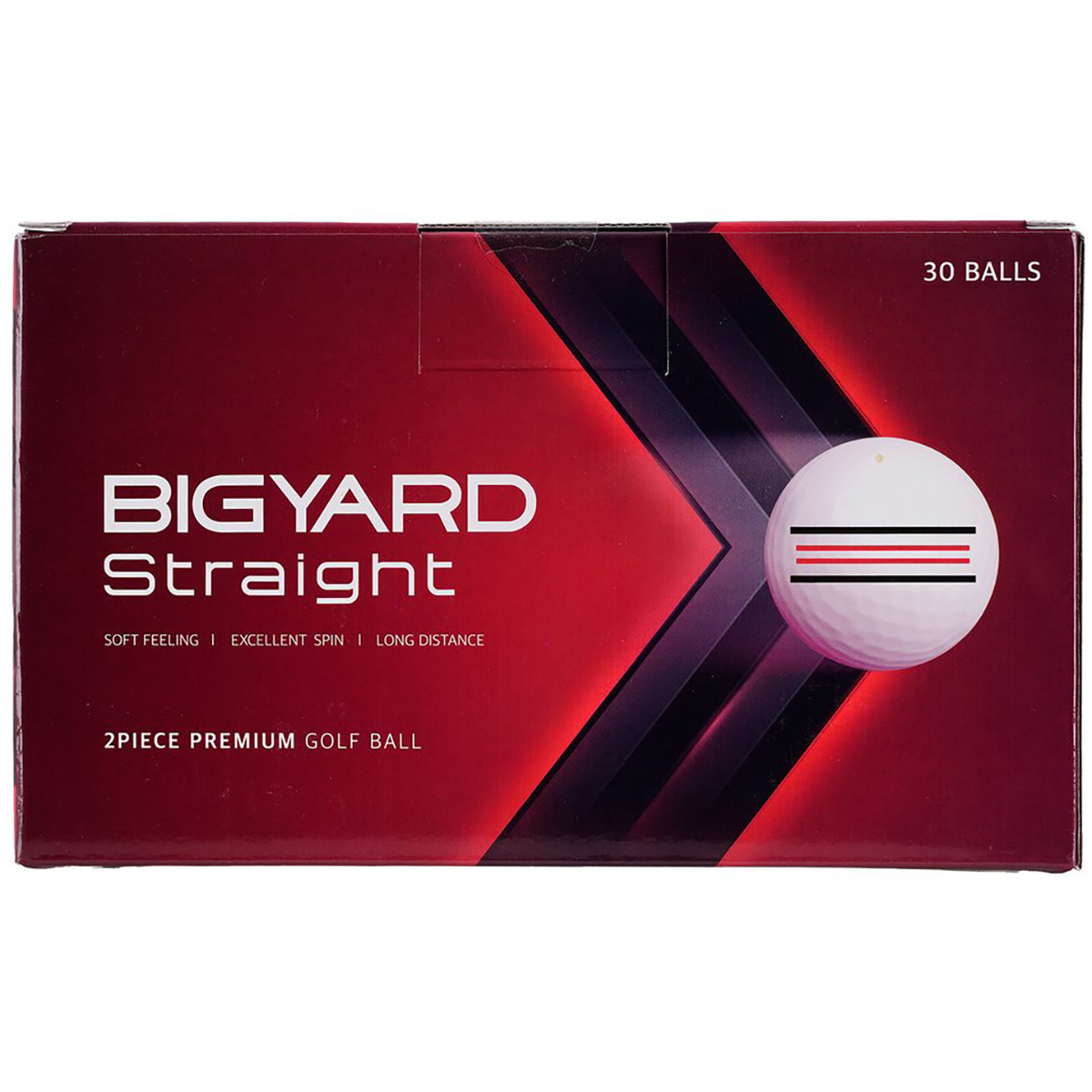빅야드 스트레이트 2피스 골프공 30구, 1개, 30개입 35,780원