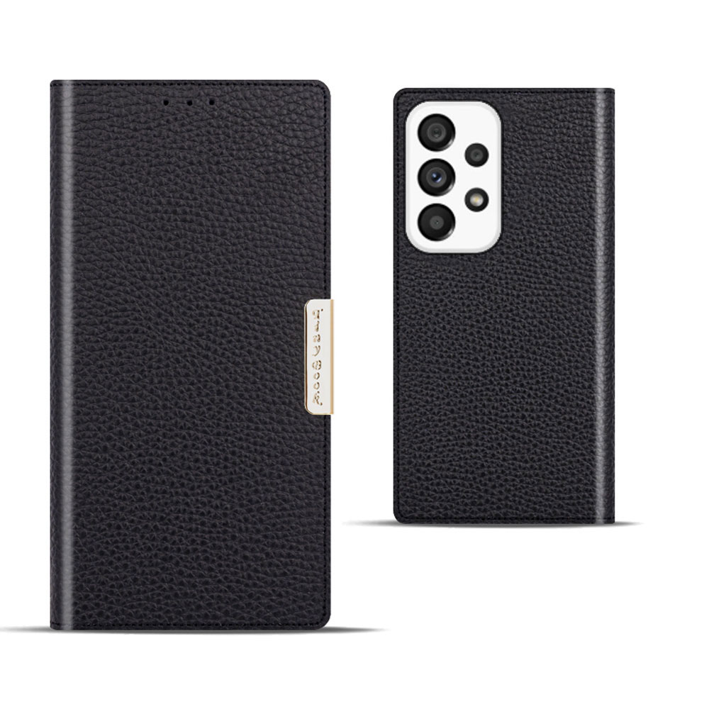 갤럭시 A53 - 오플레더락 천연소가죽 마그네틱 플립 케이스 28,800원