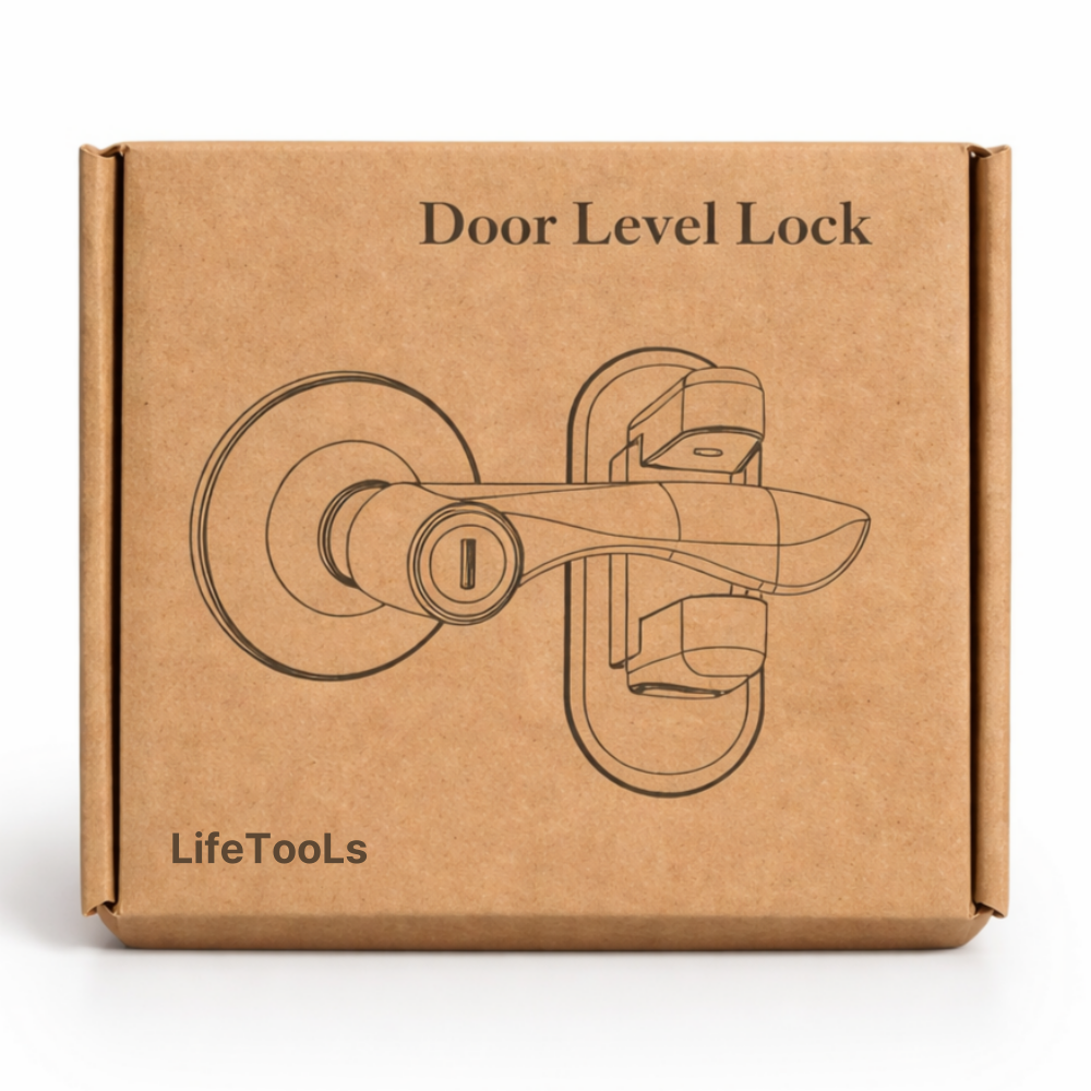 라이프툴스 현관문 문열림 안전잠금장치 도어락 열림 방지, 2개, 퓨어화이트 9,580원