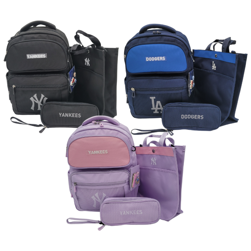 2026 SS MLB키즈 태그 라이트 책가방 세트 7ABKB016 209,000원