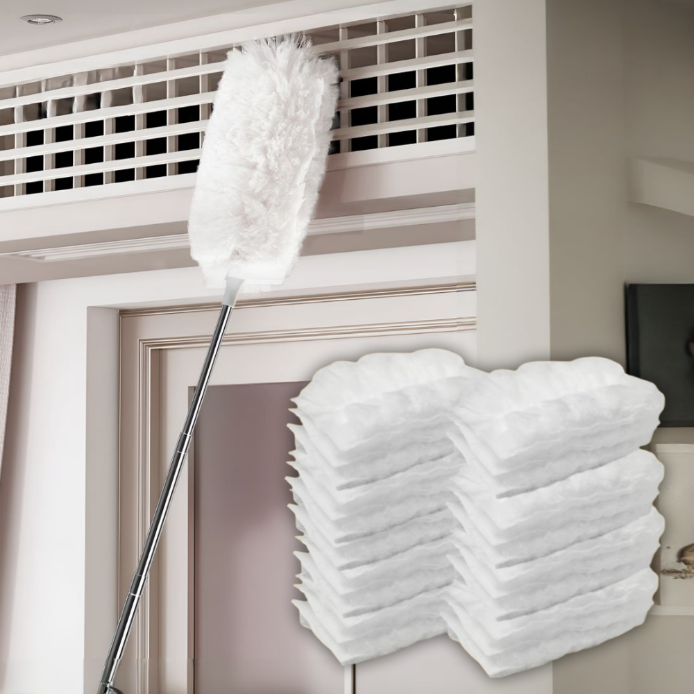 모드리움 흡착력 좋은 일회용 정전기 먼지털이 + 양면 리필21p 세트, 1세트, 퓨어화이트 13,000원