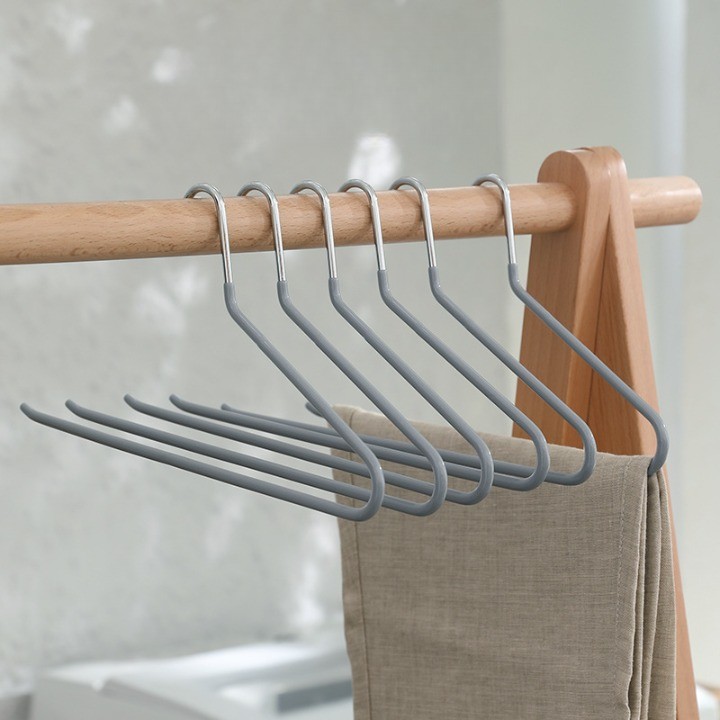 프렌지 스틸 논슬립 바지걸이, 10개, 그레이 6,600원