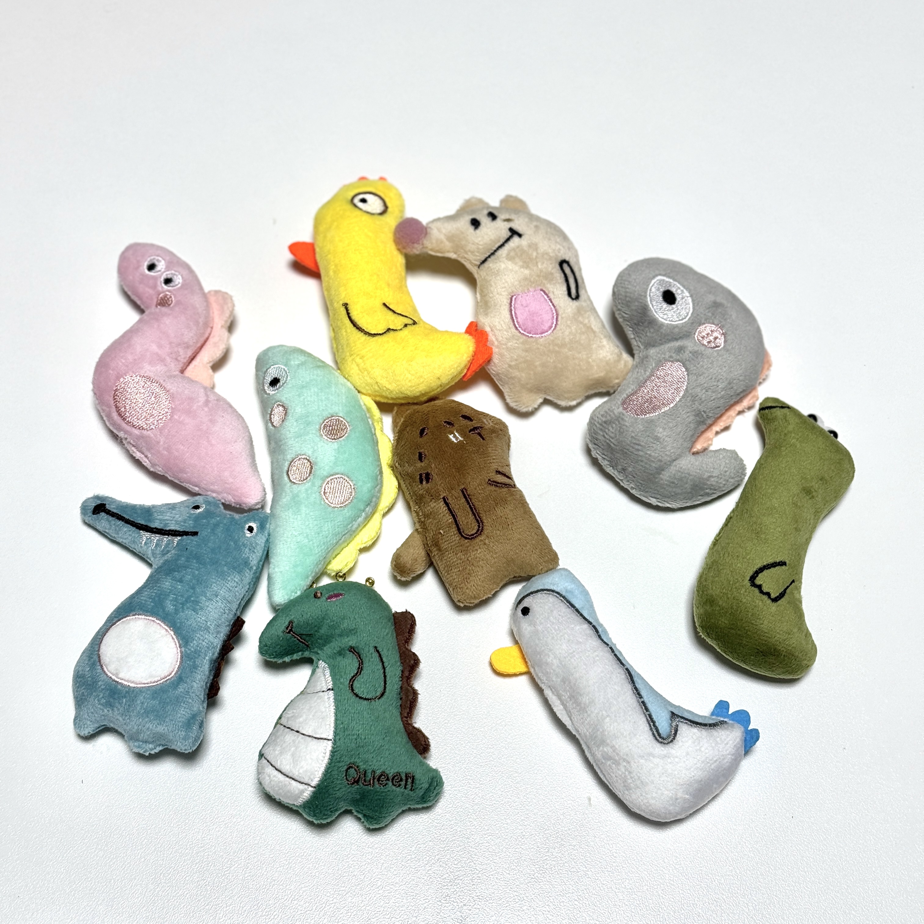 MAAH 고양이 캣닢 애착 인형 장난감 10종 세트 CB-37, 1세트, 혼합색상 12,500원