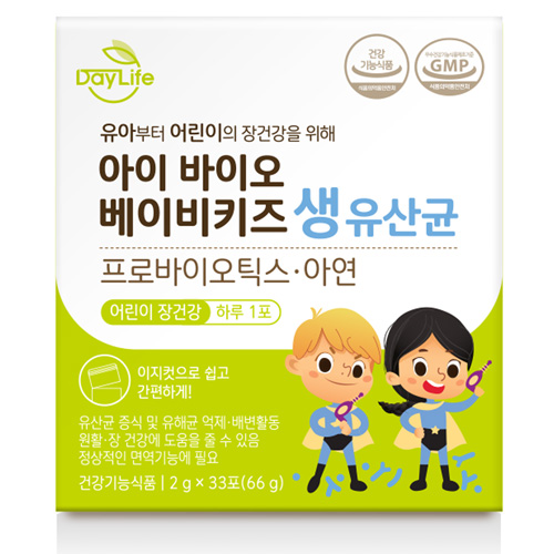데이라이프 아이 바이오 베이비키즈 생 유산균, 66g, 1개 15,800원