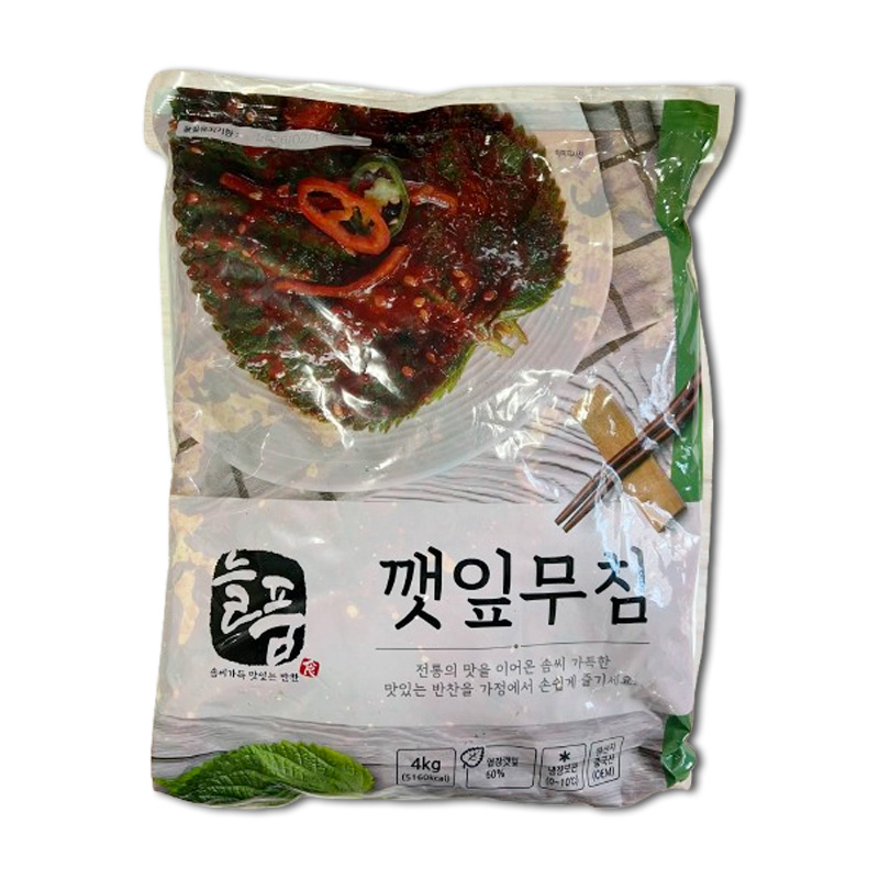 반찬단지 늘품 깻잎무침 4kg 14,840원