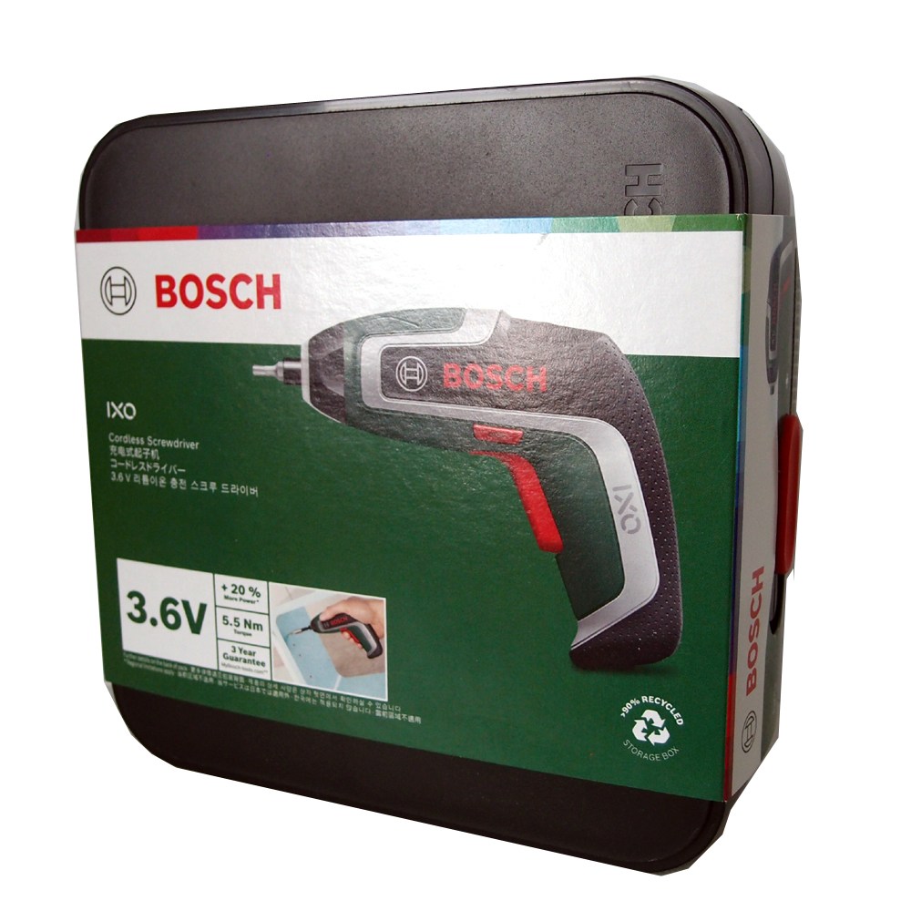 보쉬 IXO 3.6V 리튬이온 충전 스크루 드라이버 55,000원
