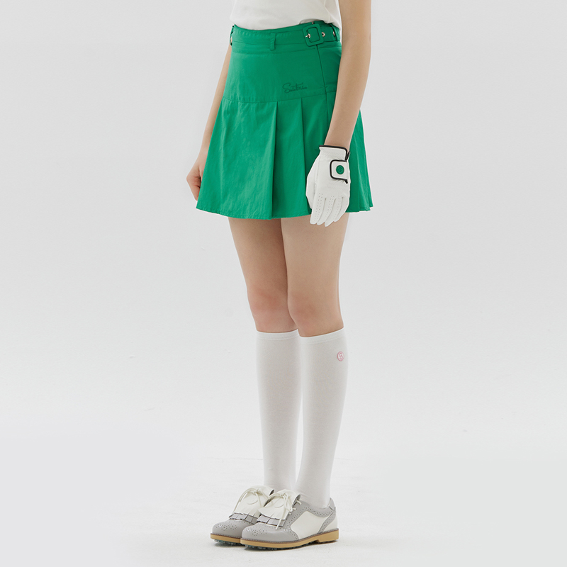 [세인트나인] 여성 벨티드 플리츠 스커트 108,790원