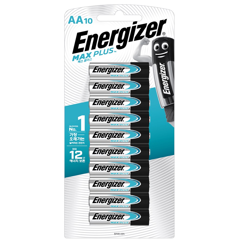 에너자이저 맥스플러스 건전지 AA 10입 8,900원