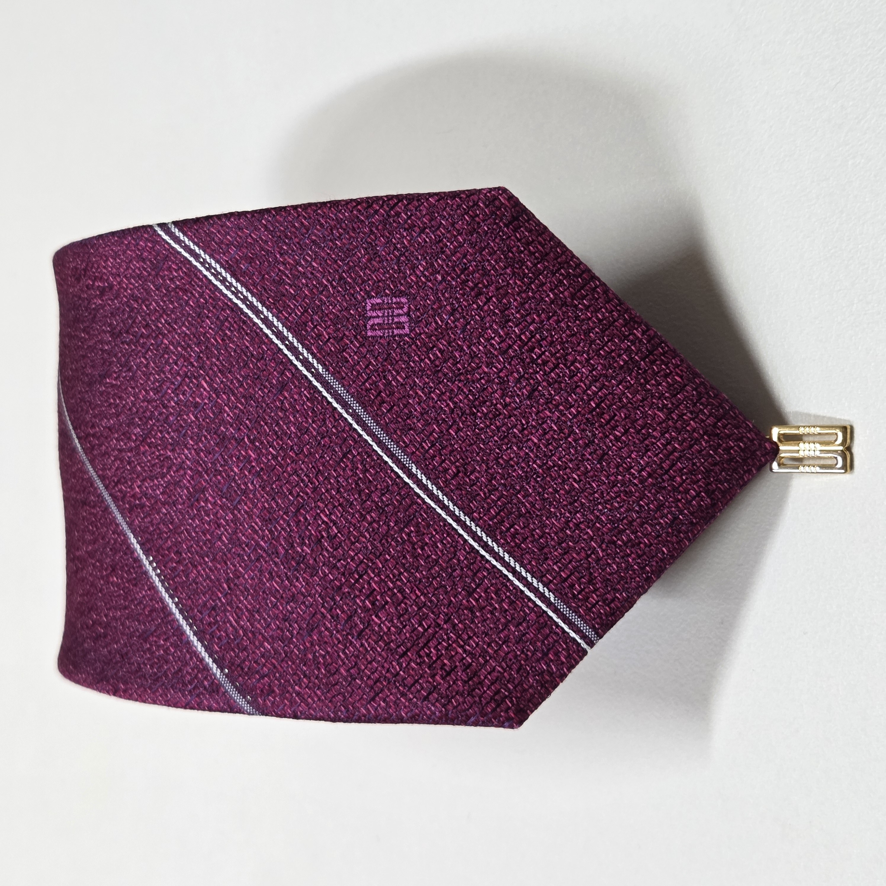 닥스셔츠 [26년SS신상품][선물포장][무료배송] 혼주용으로 활용하기 좋은 사선 스트라이프의 세련된 바이올렛컬러 넥타이 111,200원