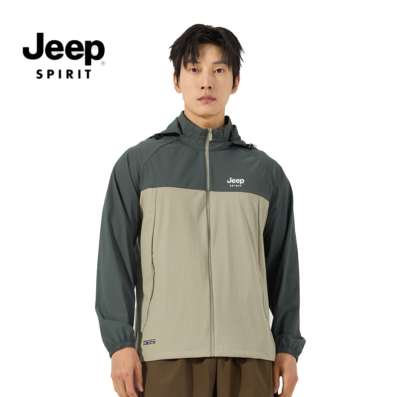 JEEP Spirit (지프 스피릿) 남여 경량바람막이 자외선차단 윈드브레이커 JP-2618 37,000원