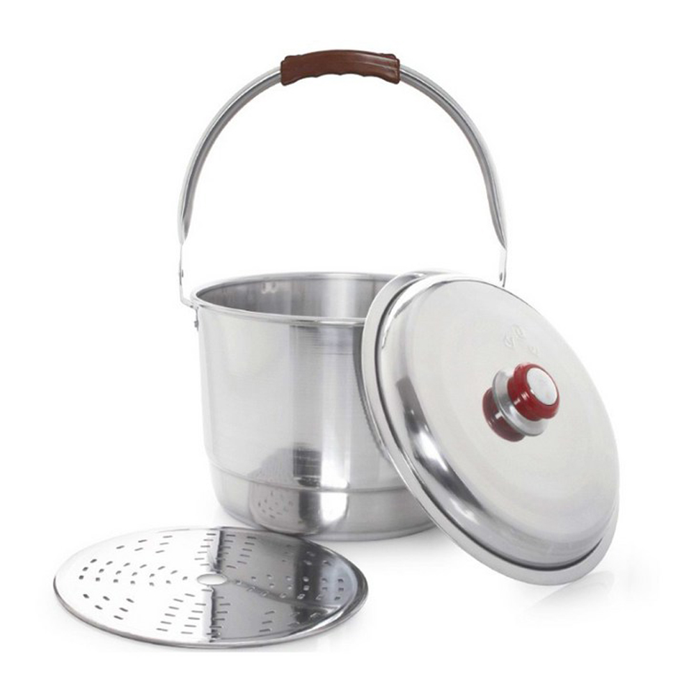 선학 국산 스텐 들통 찜솥 인덕션겸용, 단일색상, 1개, 14L 33,000원