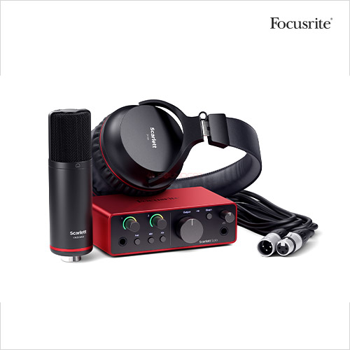 Focusrite Scarlett Solo Studio 4th 오디오인터페이스 포커스라이트 스칼렛 솔로 스튜디오 4세대 399,000원