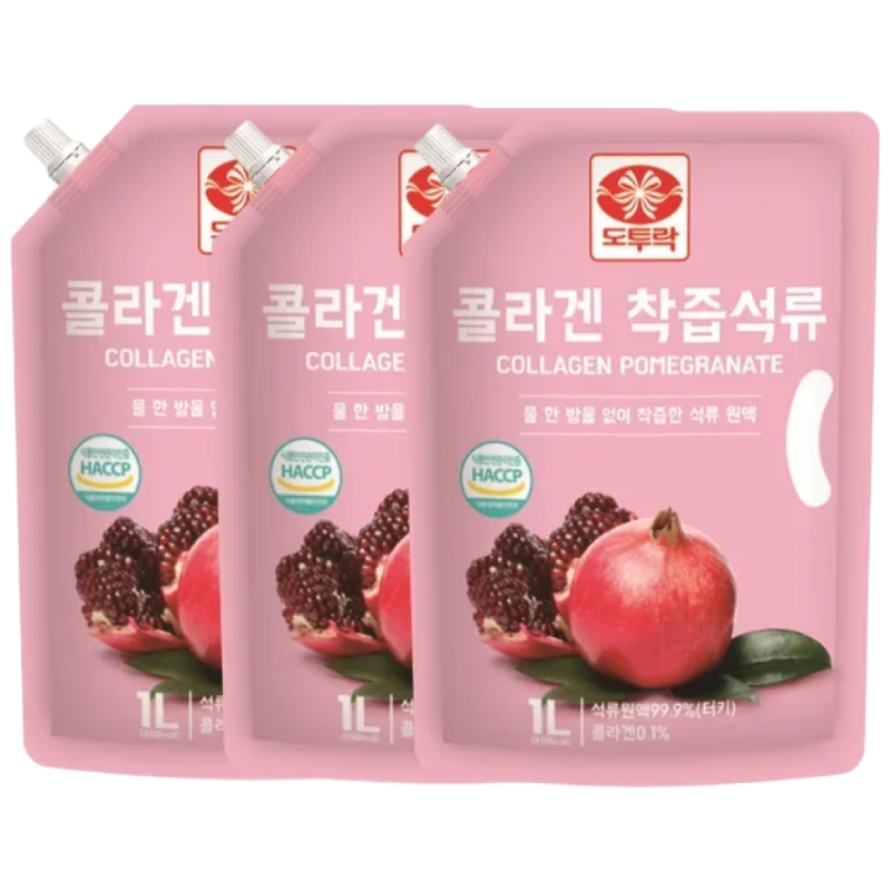 물 한 방울 넣지 않은 콜라겐 착즙 석류 원액 1000ml, 1L, 3개 21,790원