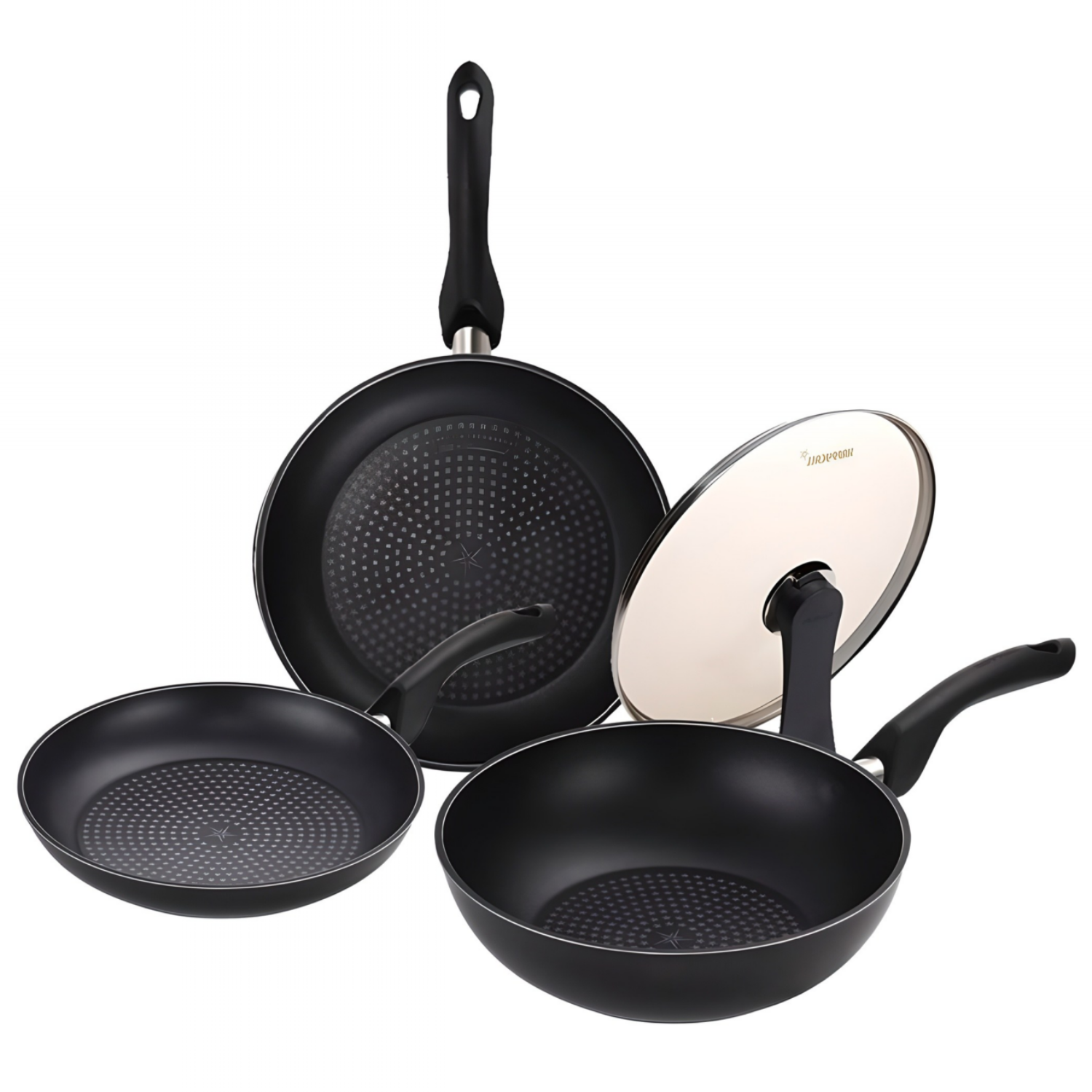 해피콜 매시브 다이아몬드 IH 프라이팬 4종세트, 1개 95,150원