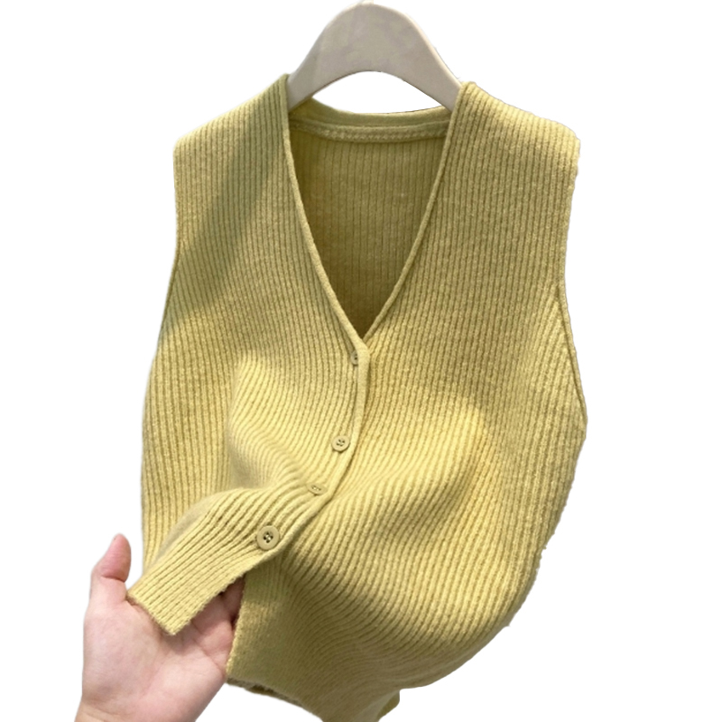 소니오 여성용 스크류 버튼 니트 조끼 21,910원