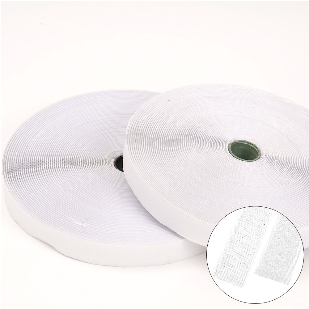 접착식벨크로찍찍이 화이트 20mm 25M 암수세트, 1개 18,590원