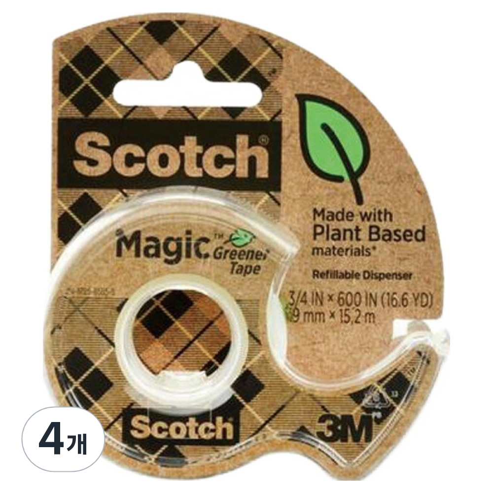 쓰리엠 스카치 매직테이프 그리너 디스펜서 18mm x 15m 123 11,890원