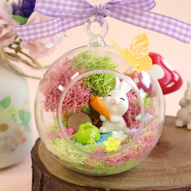 봄 숲 테라리움 만들기 5세트 인테리어소품 창의미술 만들기활동 만들기세트 미술수업 체험활동 diy, 1개, 봄 숲 테라리움 만들기 5세트 24,750원