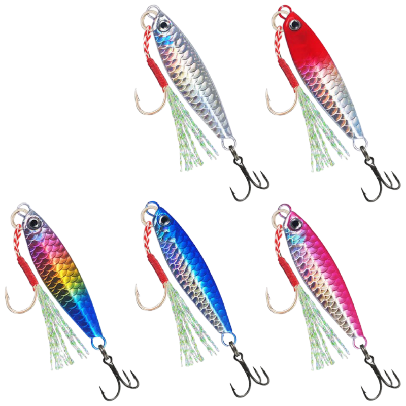 FTK 프로모션 메탈지그 5개세트, 1세트, 30g, 혼합 색상, 현재가 9,990원