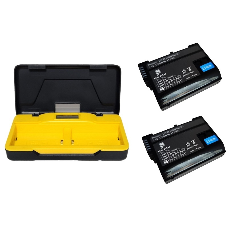 니콘 EN-EL15C 급속호환충전기+호환배터리2개 ZF Z8 Z7II Z7M2 Z6II Z6M2 Z6III Z6M3 Z5 Z5II Z5M2 73,500원