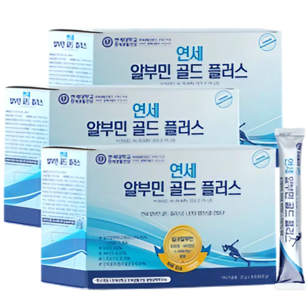 홈쇼핑 연세 알부민 골드 플러스 고함량 실크알부민 3달분 2026년형, 3박스, 20ml 99,800원