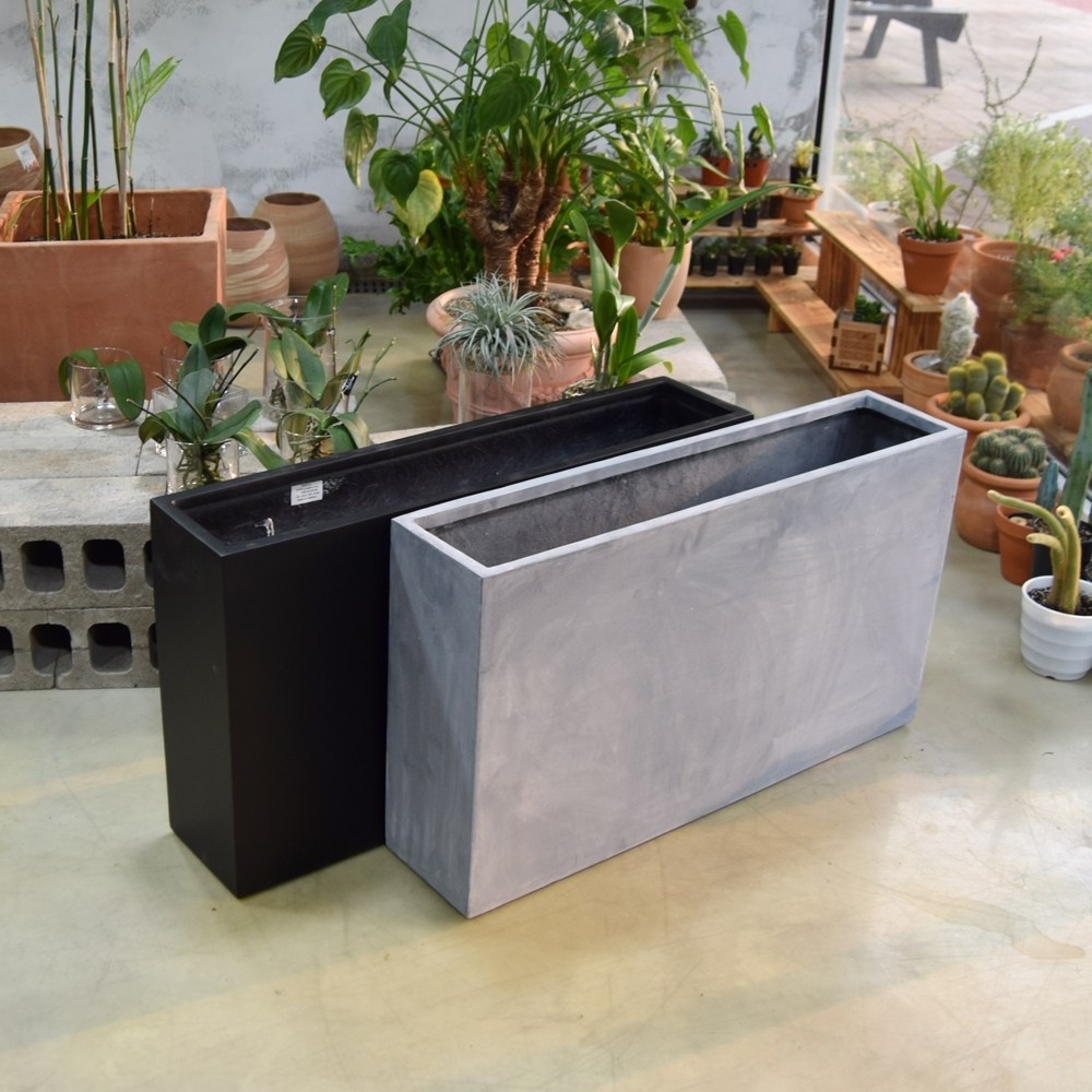 모던 FRP 초대형화분 옆이넓은 직사각 HP1036 91x20x52cm 플랜터 256,680원