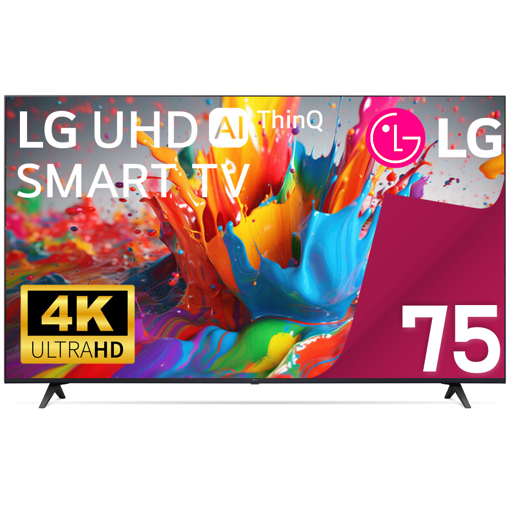 LG전자 TV 75UT7000 울트라 HD 4K 189cm(75인치) LED 스마트 티비 유튜브 넷플릭스 디즈니 미러링 999,000원