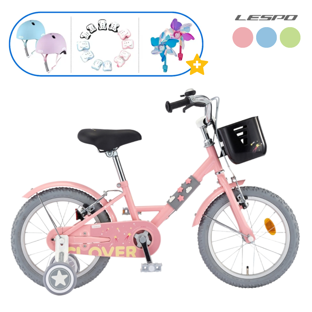 삼천리 어린이 자전거 클로버 16인치 보조바퀴 99%조립 2026년형, 1개, 108cm, 핑크 조립99% 237,000원