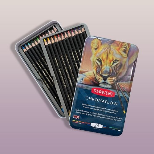 더웬트 크로마플로우 색연필 24색 세트 23,500원