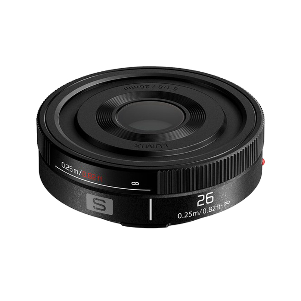 파나소닉 루믹스 S 26mm F8 (S-R26GC) 팬케이크 렌즈 130,000원