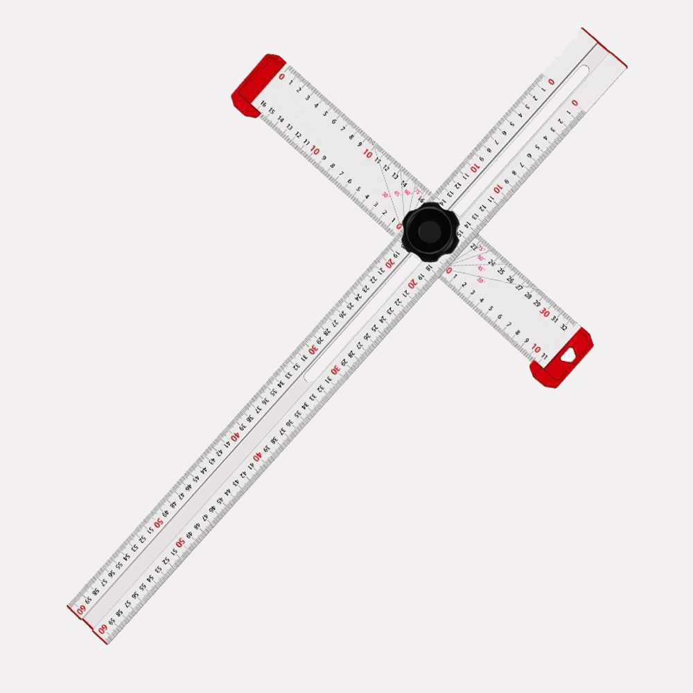 모든지 65cm 알루미늄 각도자 조절 타일 T자 제도용 연귀자 목공 직각자 철자, 1개 18,850원
